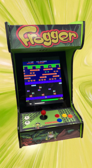 Arcade Machine, Frogger 516 Retro Games- Full Size LCD Screen, Buttons and Joystick Free Shipping