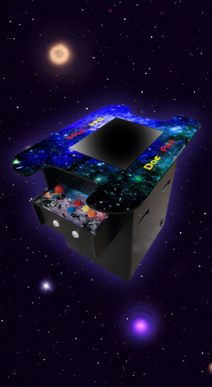 Space Cocktail Arcade Machine, 516 Games </br> Free Shipping